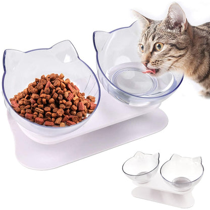 Pet Double Cat Bowl