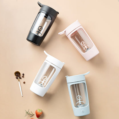 Rechargeable Protein Shaker Bottle