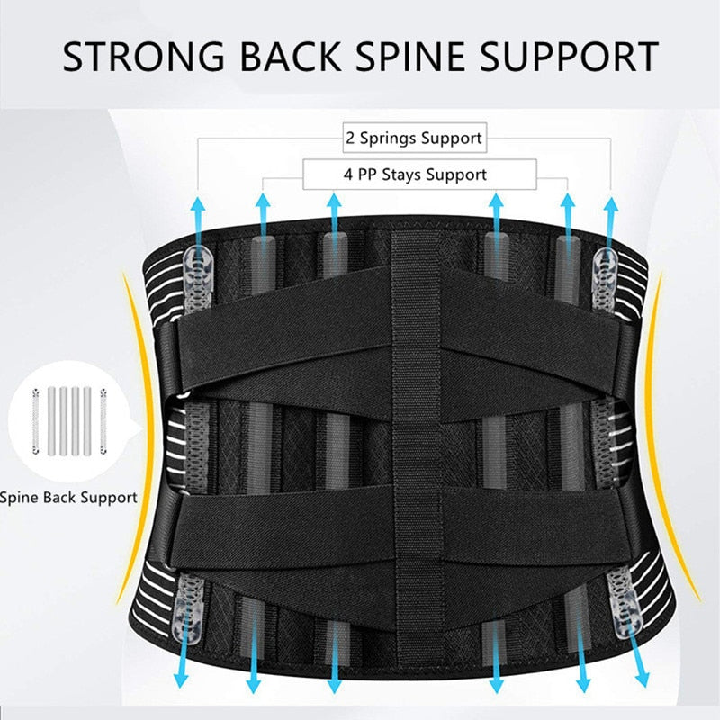 Back Lumbar Support Belt