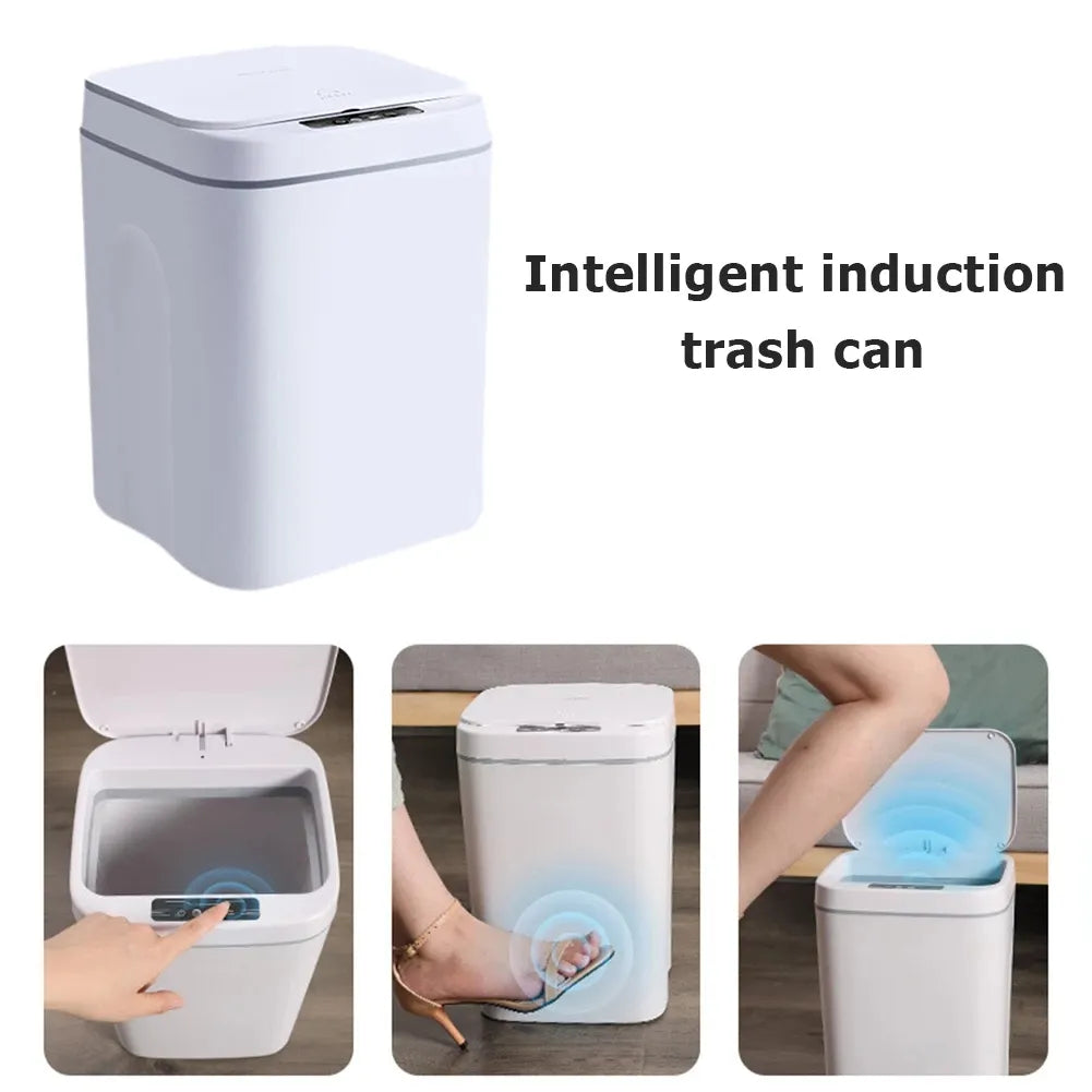 Trash Can with Intelligent Sensor